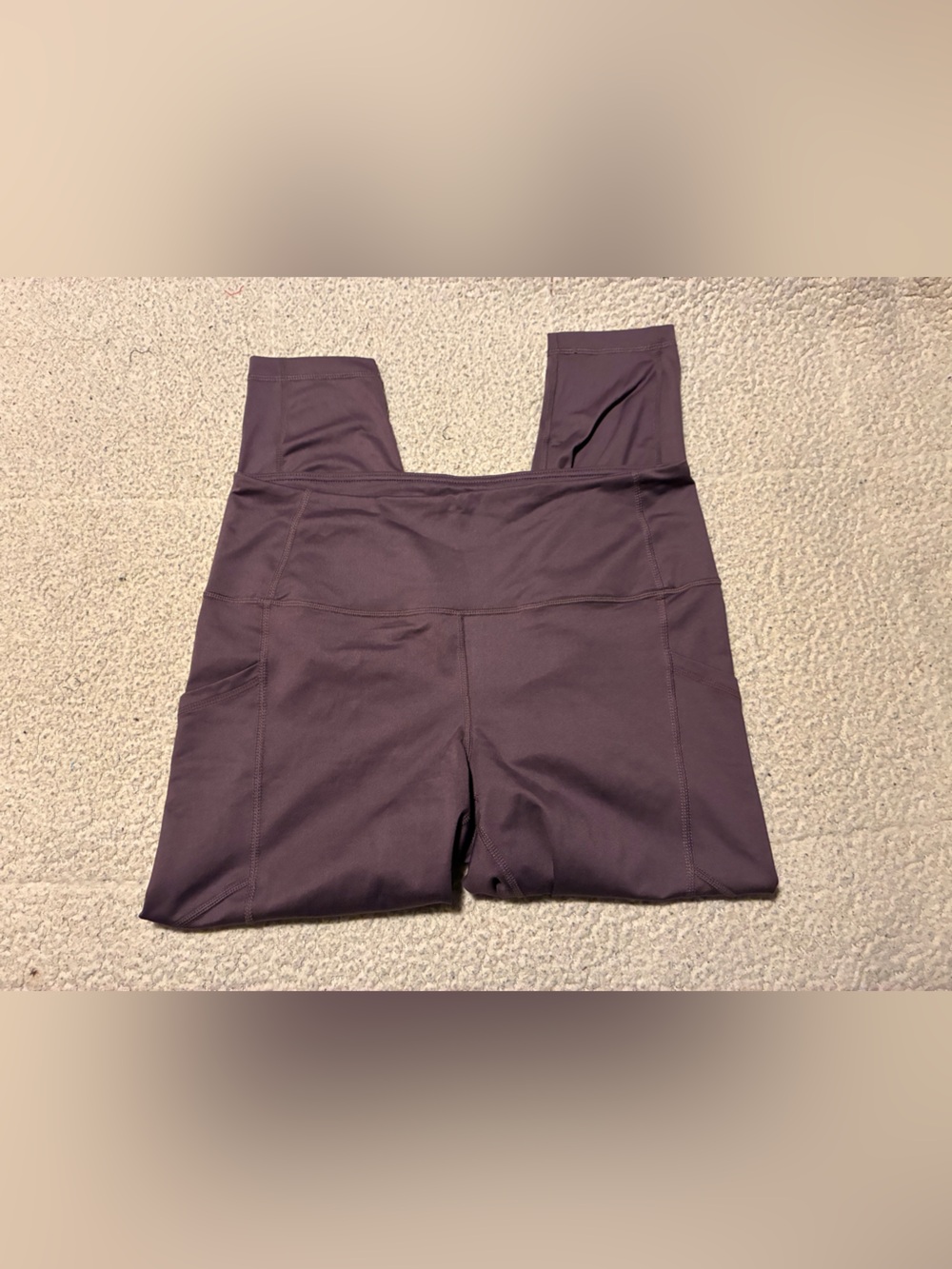 Velocity Women's High-Waist Performance Leggings, size XL, purple color